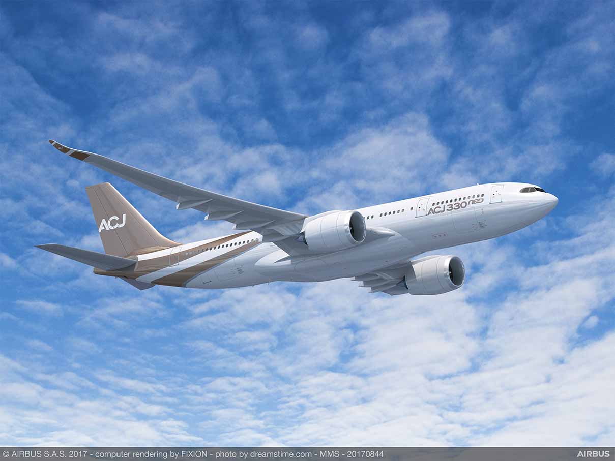 Airbus ACJ330 neo dubai UAE abu dhabi sharjah ras el