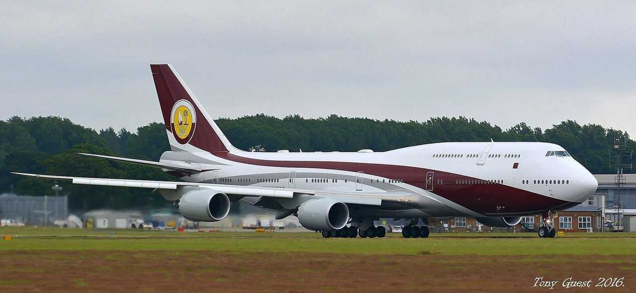 Boeing 747 VIP In The UAE