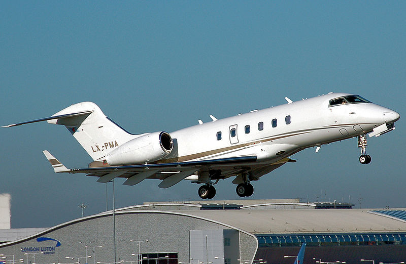 Bombardier Challenger 300 In The UAE