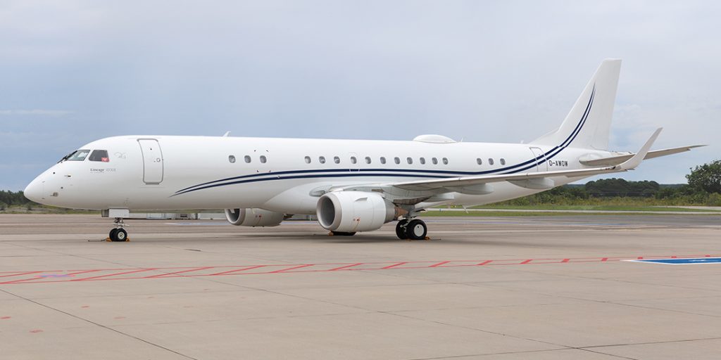 Embraer Lineage 1000E In The UAE